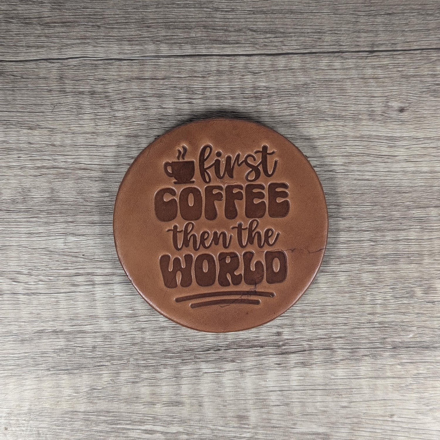 First Coffee Then the World