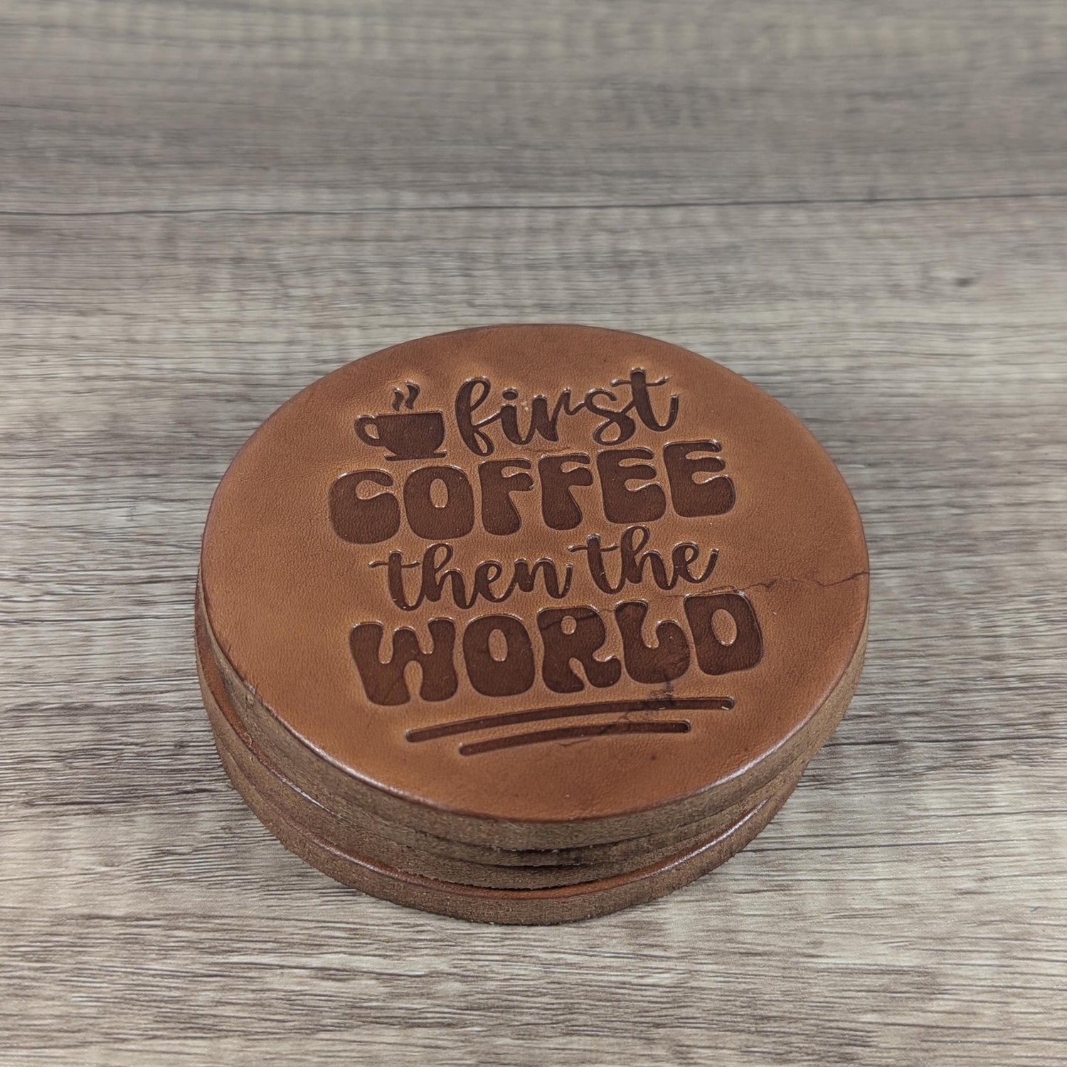 First Coffee Then the World