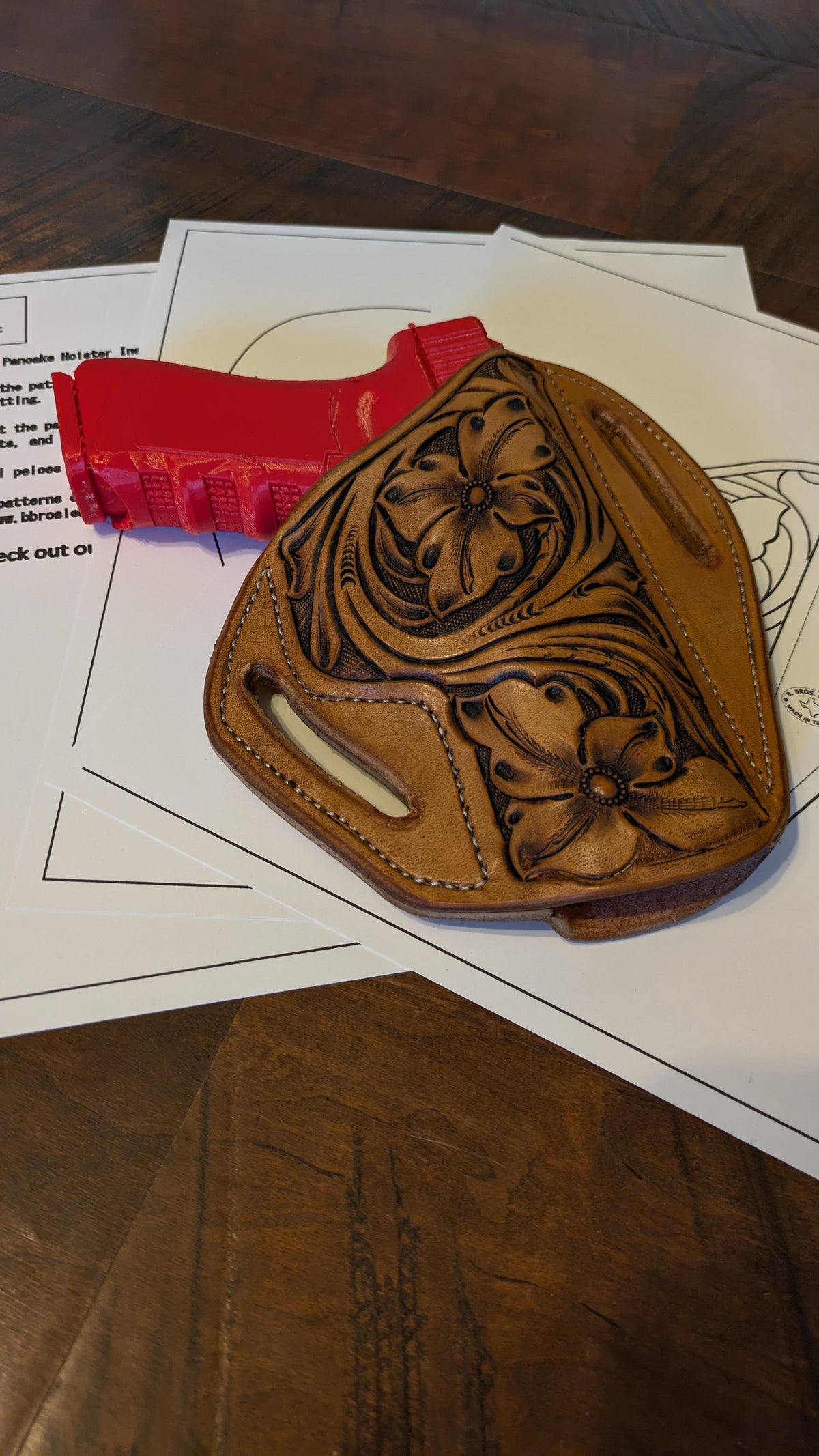 Glock 17 Pancake Holster pattern
