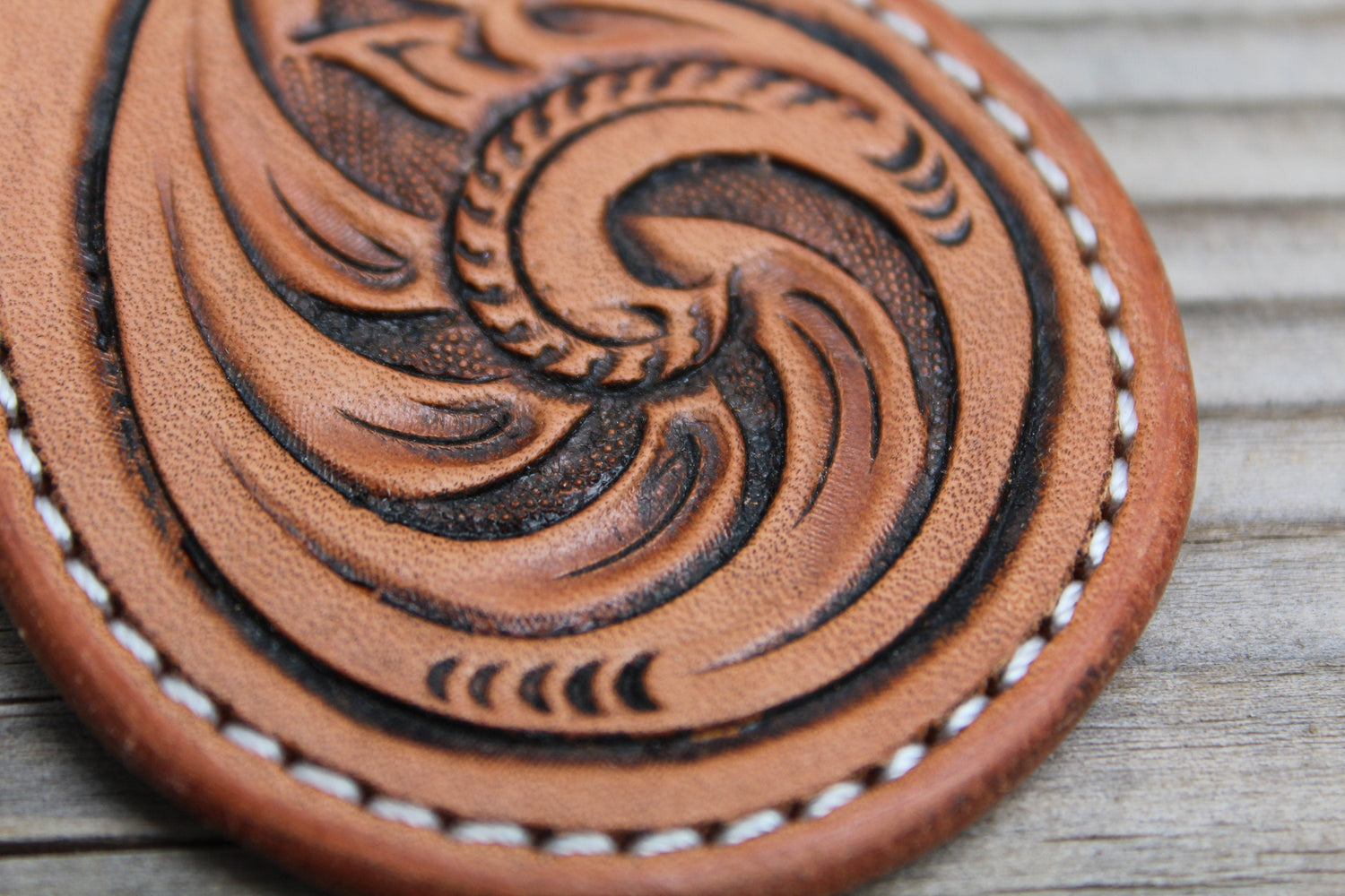 Leather key ring, leather key chain, gift, leather key fob, personalized gift, custom leather, tooled leather, tooled key fob, men, women
