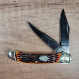 Rough Ryder Amber Bone