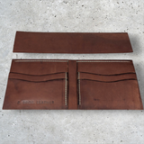 Deluxe Wallet Kit Interior made from kangaroo with skirting Exterior