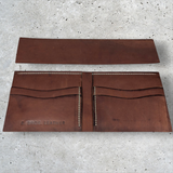 Deluxe Wallet Kit Interior made from kangaroo with skirting Exterior