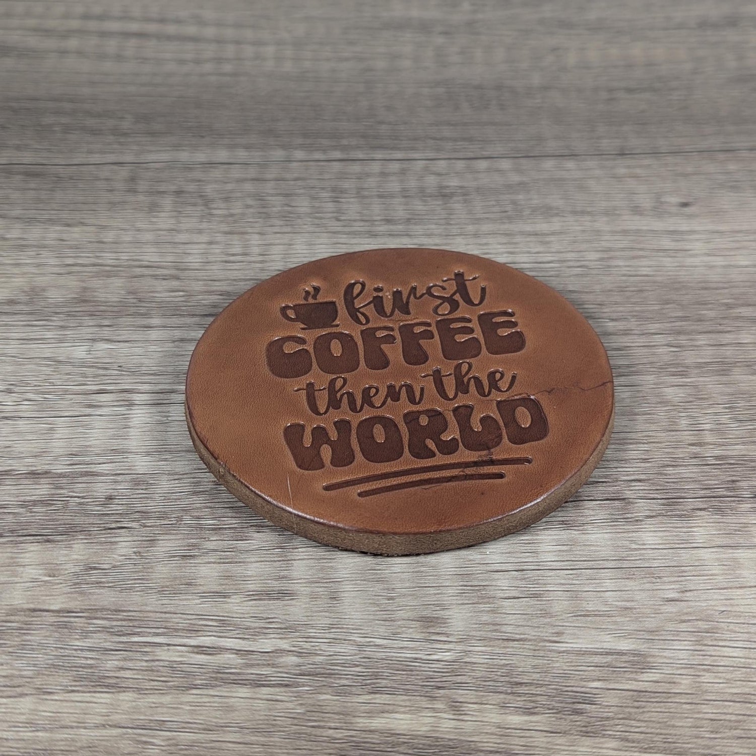 First Coffee Then the World