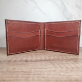 Bi-fold Floral Leather Wallet In-Stock