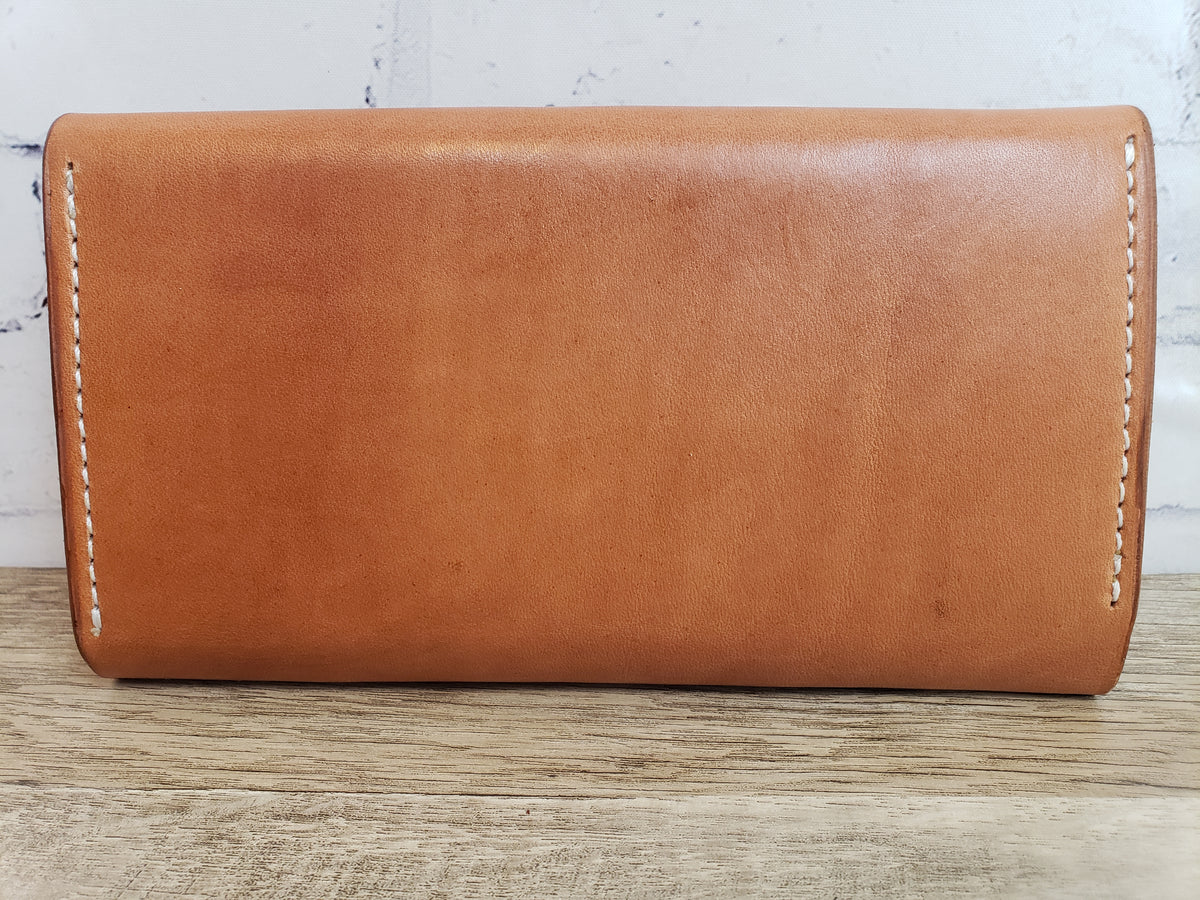 Floral Ladies Leather Clutch Wallet