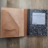 Leather Composition Notebook Cover