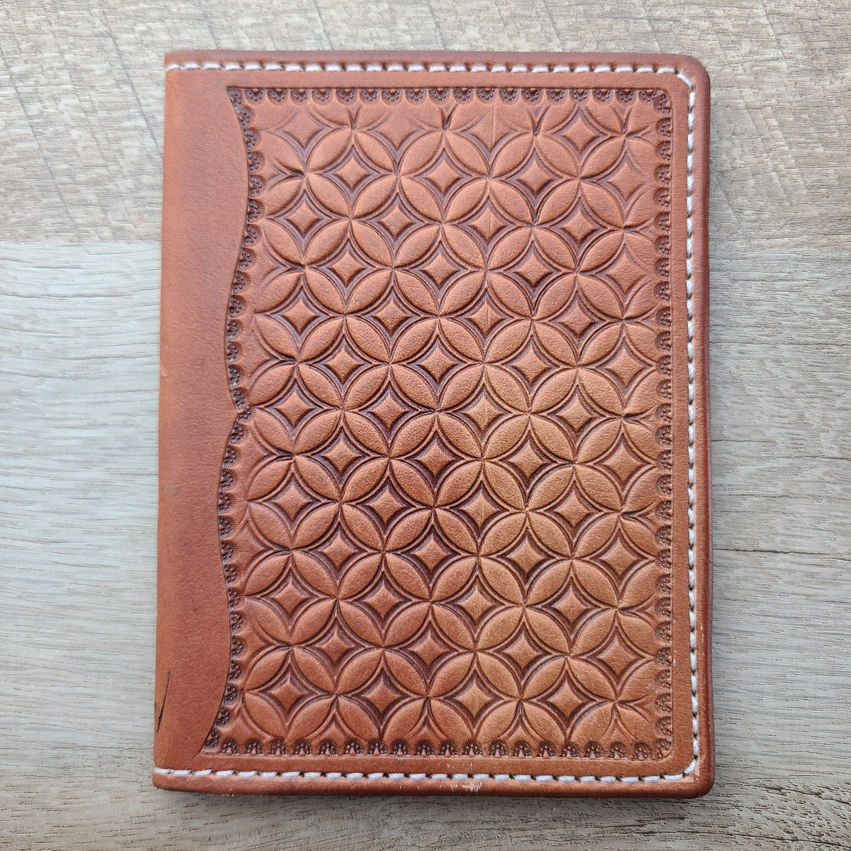 Small Leather Notebook or Passport Cover