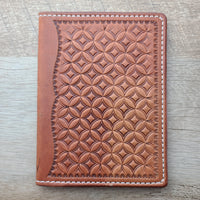Small Leather Notebook or Passport Cover
