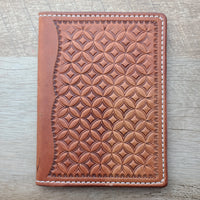 Small Leather Notebook or Passport Cover