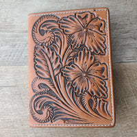 Small Leather Notebook or Passport Cover