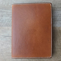 Small Leather Notebook or Passport Cover