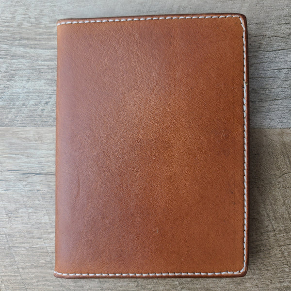 Small Leather Notebook or Passport Cover