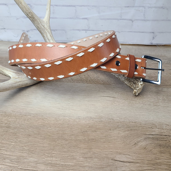 Plain Buckstitch Belt