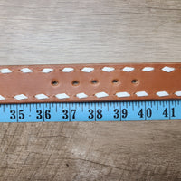 Plain Buckstitch Belt - In Stock