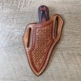 G10 Handled Rough Rider with an Angled pancake Sheath