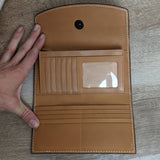 Full Floral Ladies Leather Clutch Wallet
