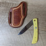 Rough Rider Sodbuster with Geometric Stamped Leather Pancake Sheath